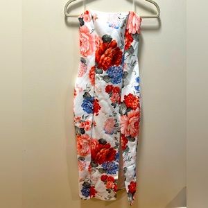 Fashion Nova Tears Dry Floral Dress‎